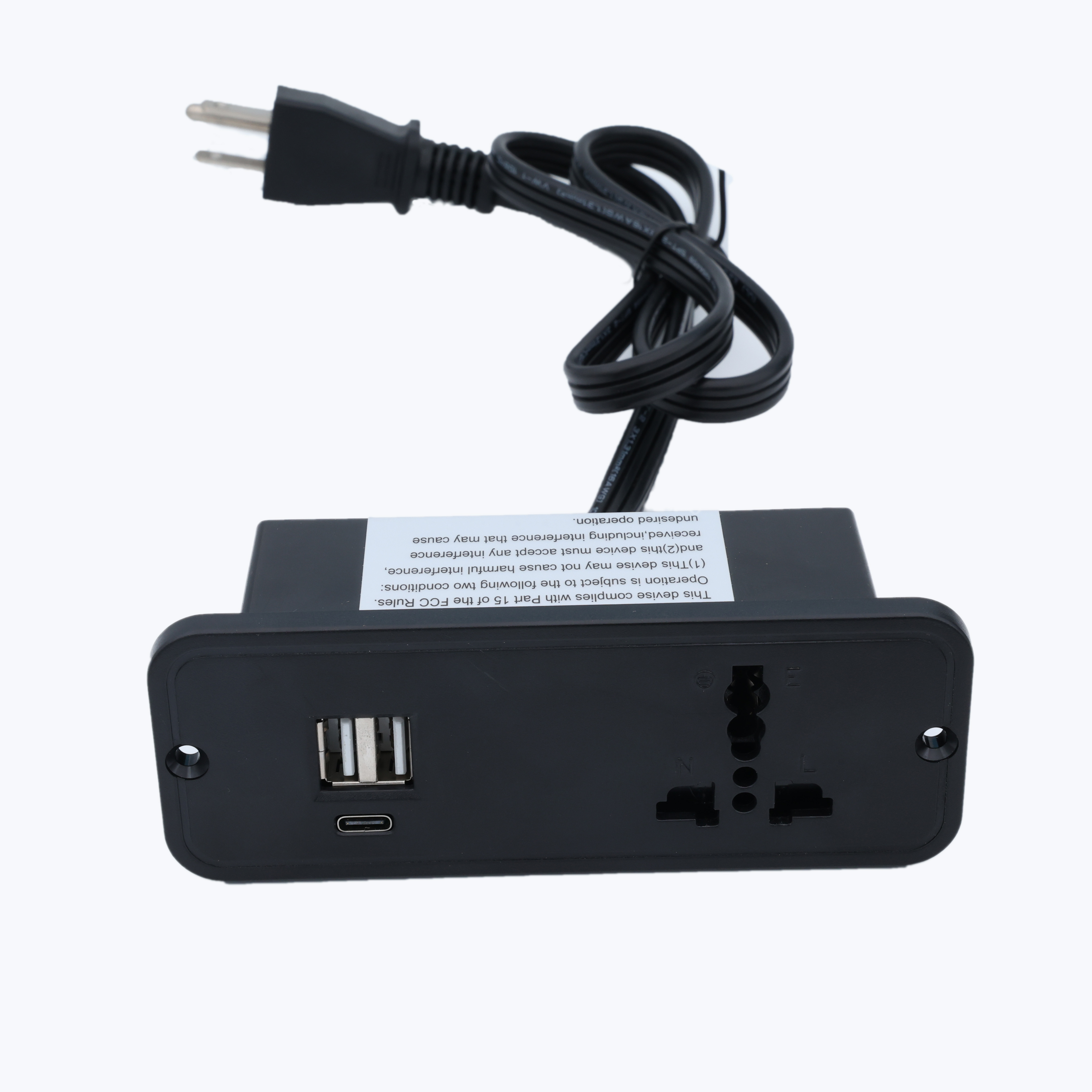 国标万能一体3孔+2USB+1TPC